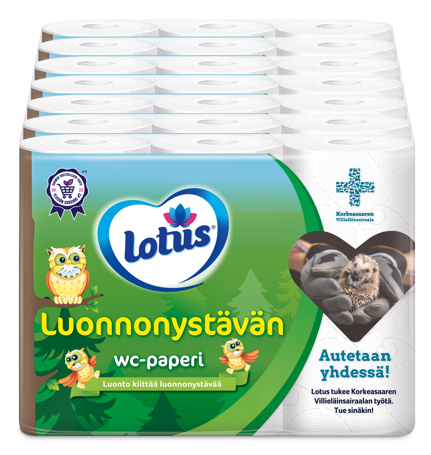 Lotus Luonnonystävän wc-paperi 6rl
