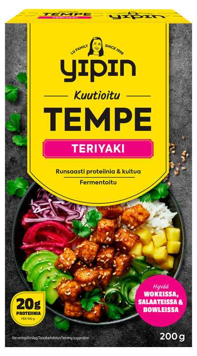 Yipin Tempeh Teriyaki 200g