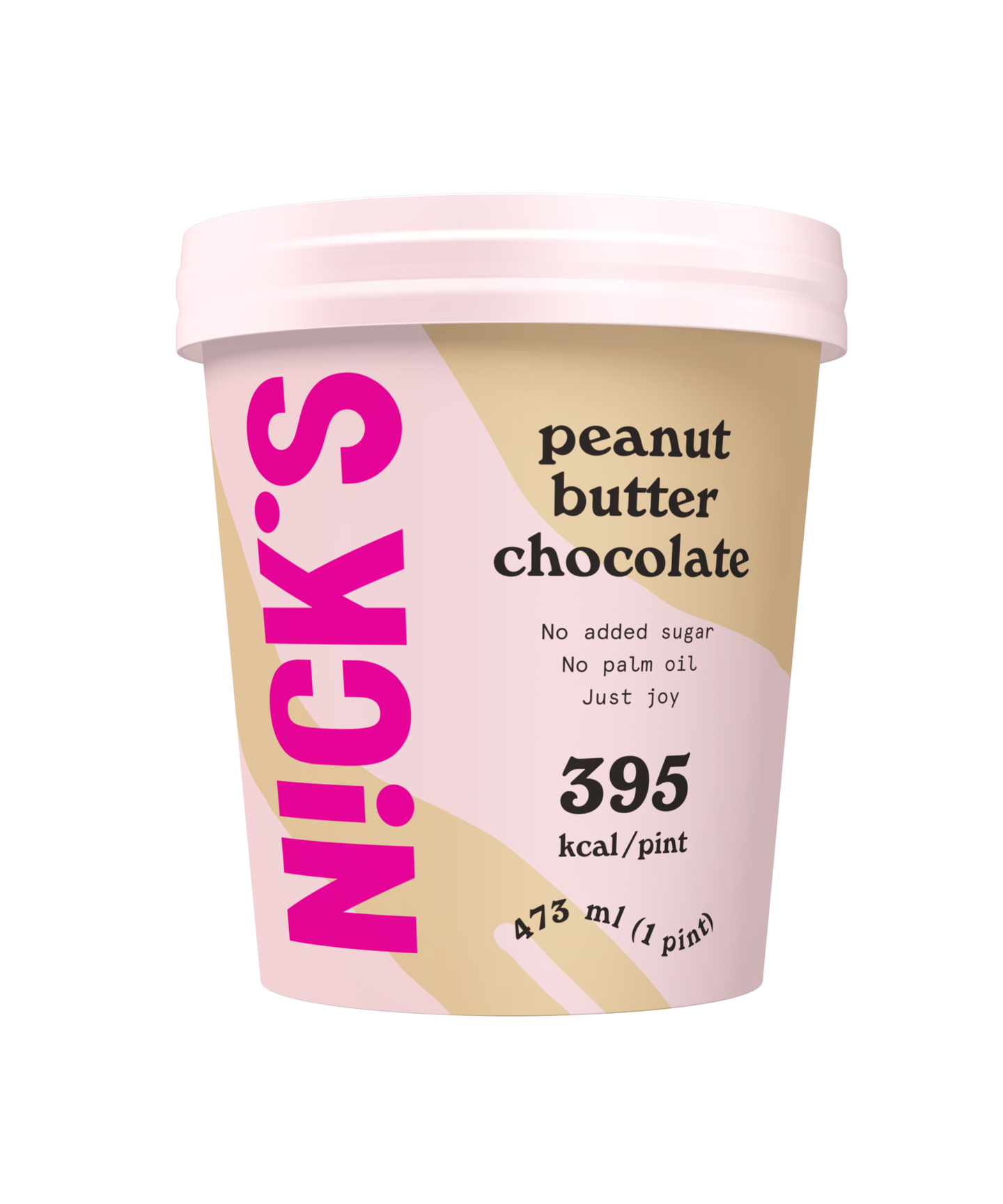 Nick's jäätelö 473 ml Peanut butter chocolate