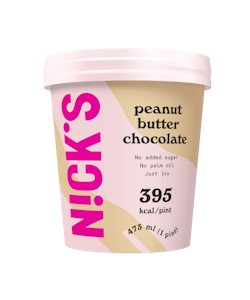 Nick's jäätelö 473 ml Peanut butter chocolate