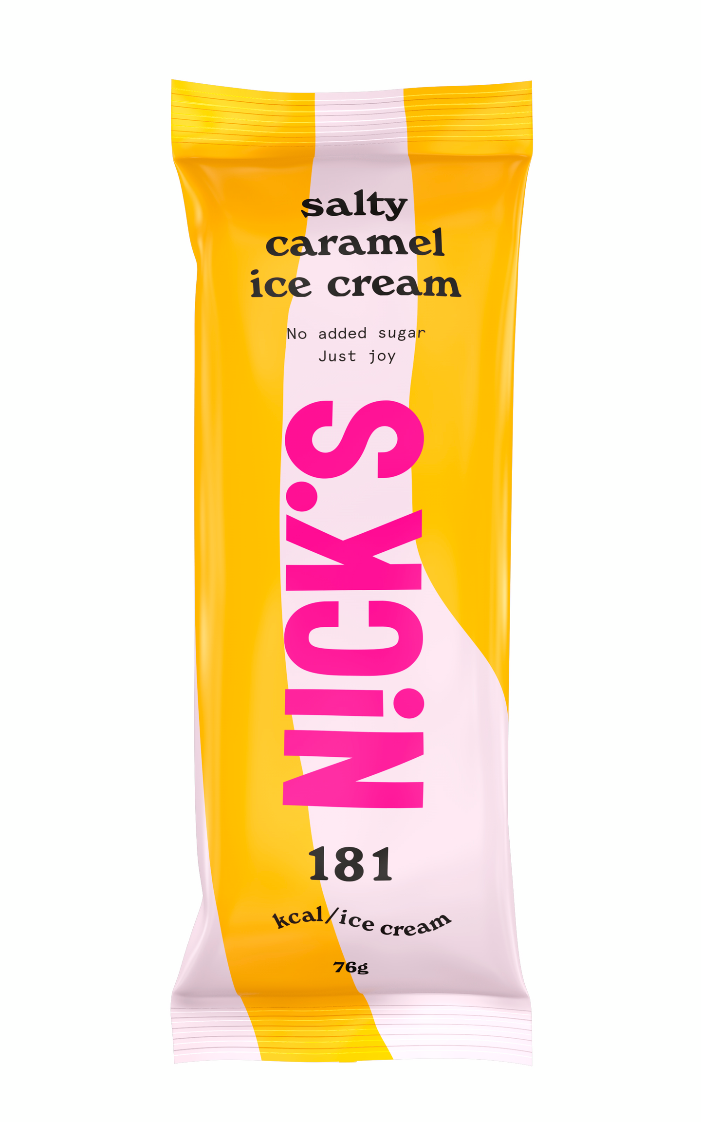 Nick's jäätelöpuikko 76g salty caramel