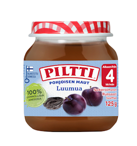 Piltti Pohjoisen Maut Luumua 125g 4kk