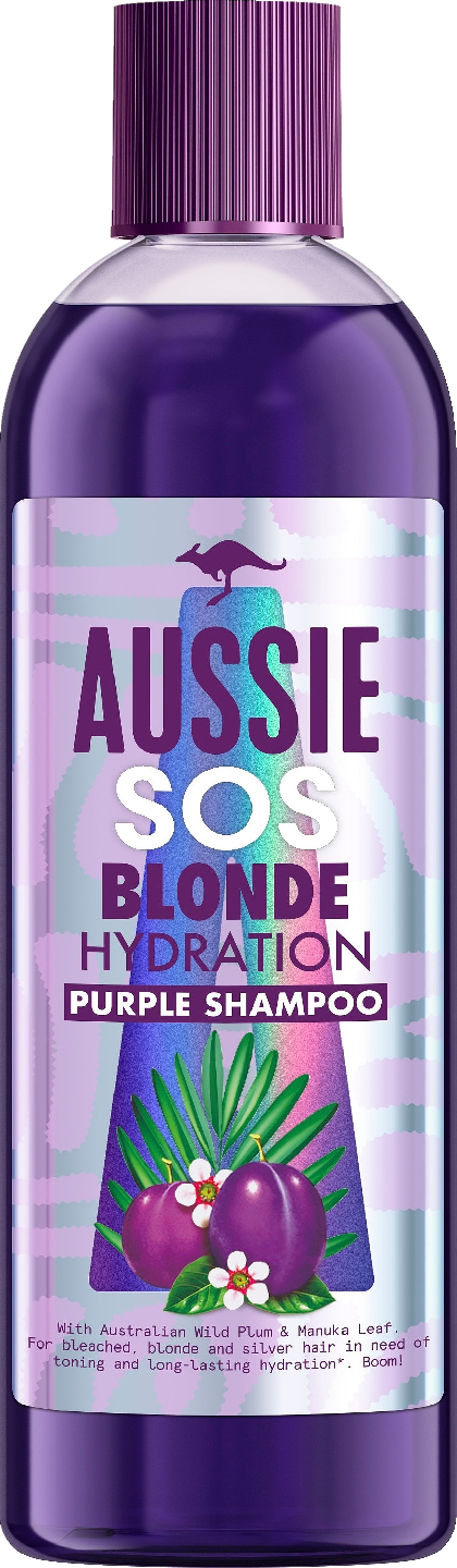 Aussie shampoo 290ml Blonde Hydration Purple