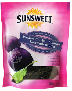 Sunsweet kivettömiä luumuja 200g