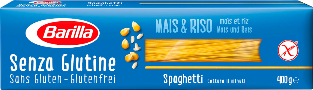 Barilla Spaghetti gluteeniton pasta 400g