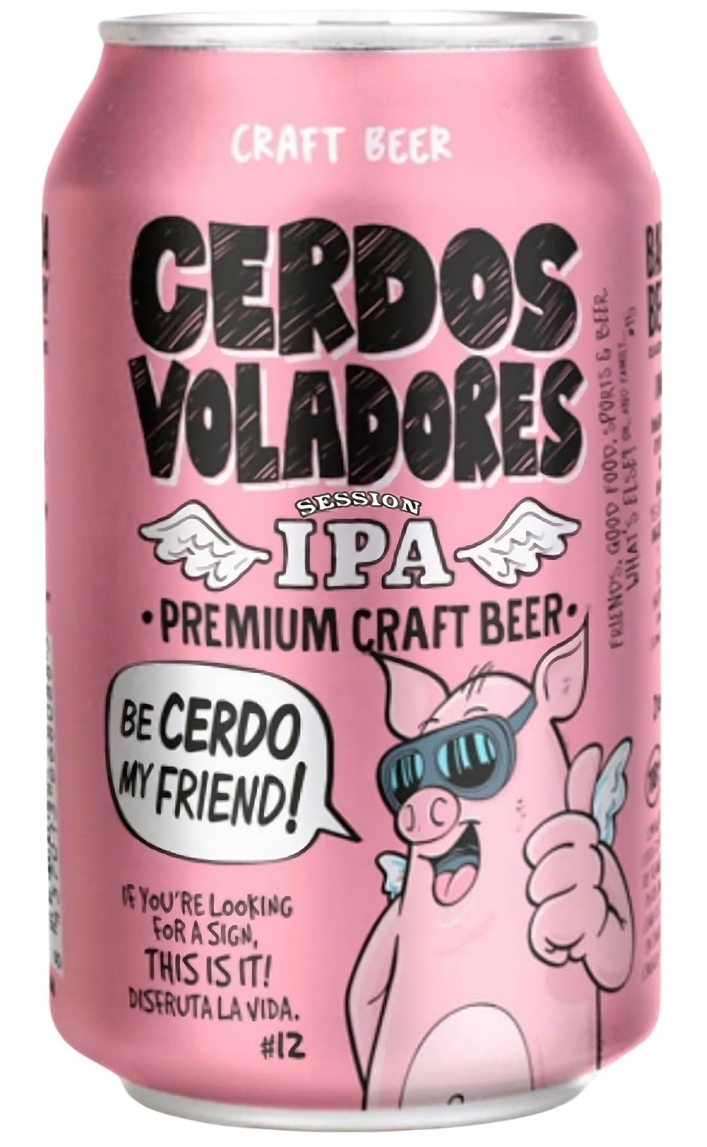 Cerdos Voladores Sess IPA olut 4,5% 0,33l