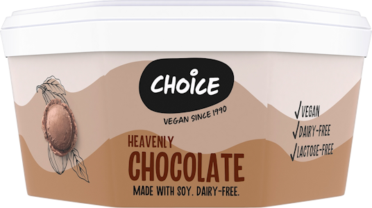 Choice 750ml Heavenly Chocolate with chocolate sauce