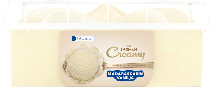 Ingman Creamy 850ml Vanilja lakton pa