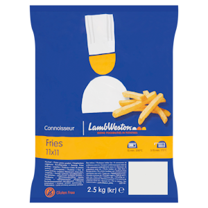 Lamb Weston Connoisseur fries skin on 11/11mm 2,5kg pakaste