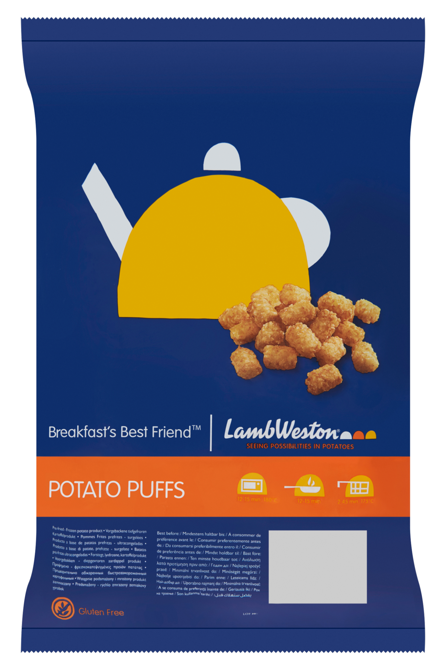 Lamb Weston Potato Puffs 1kg pakaste