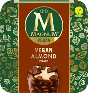 Magnum monipakkaus Vegan 3x90ml Almond 216g