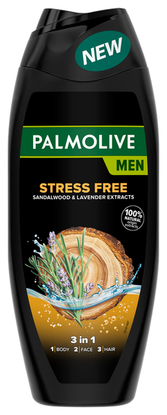 Palmolive Men suihkusaippua 500ml Stress Free 3in1