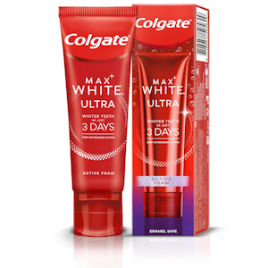 Colgate Max White Ultra Active Foam hammastahna 75ml