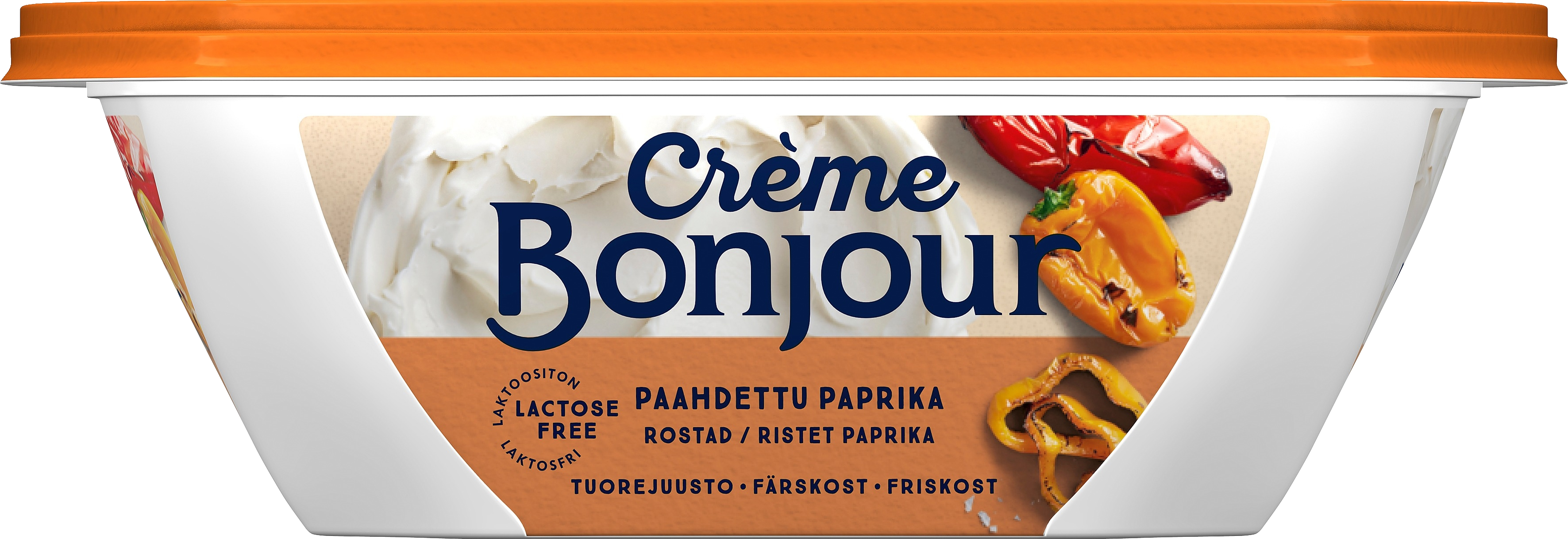 Crème Bonjour 200g Paahdettu Paprika tuorejuusto laktoositon