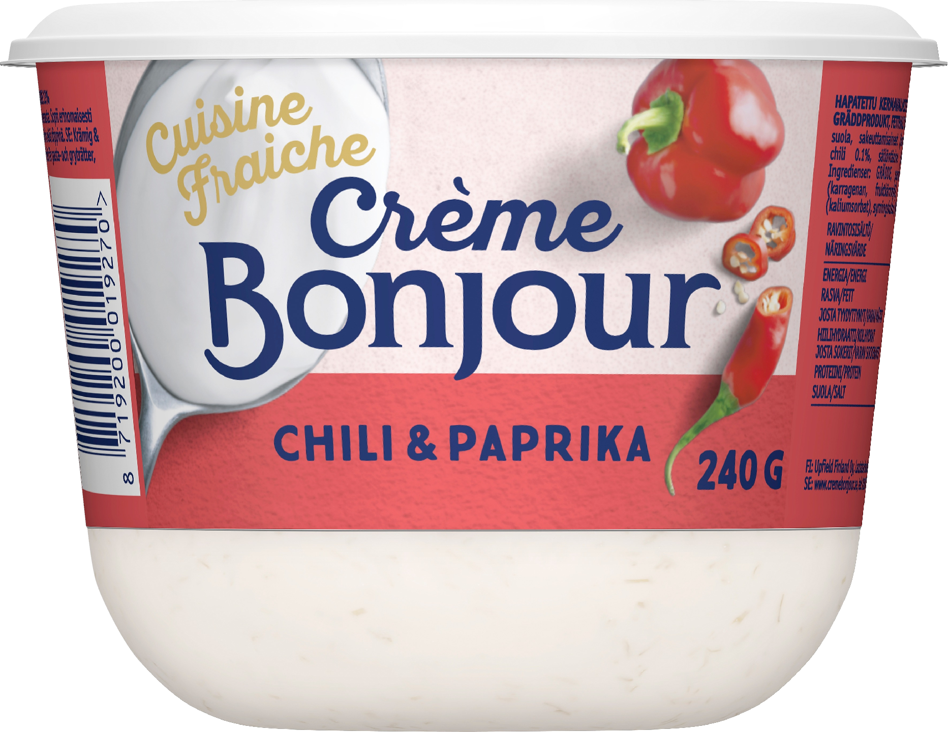 Creme Bonjour Cuisine fraiche 240g chili&paprika