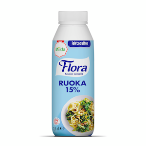 Flora Ruoka 15% 2,5dl laktoositon