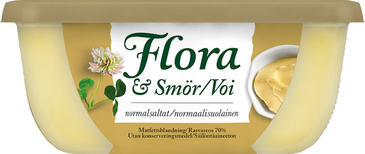 Flora & Voi 400g normaalisuolainen