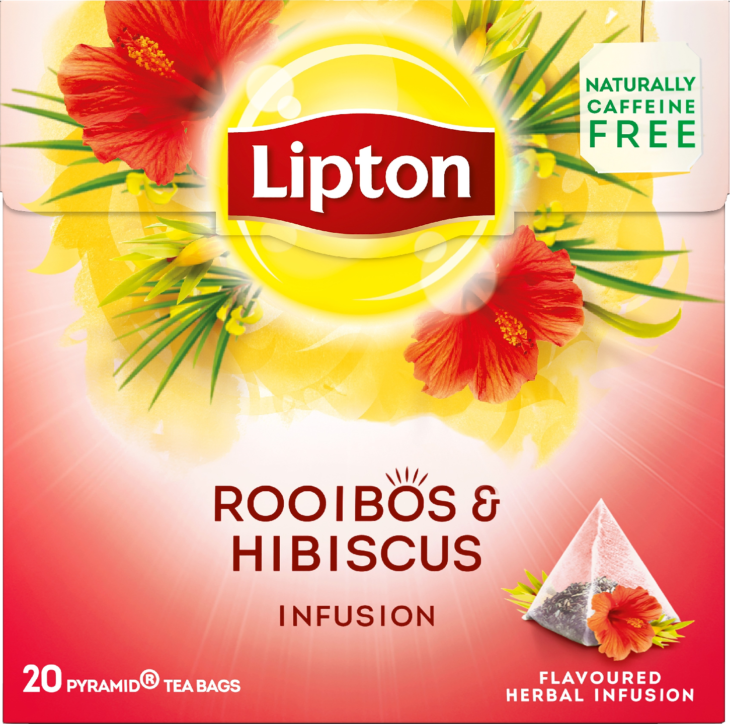Lipton tee 20pss/40g Rooibos & Hibiscus