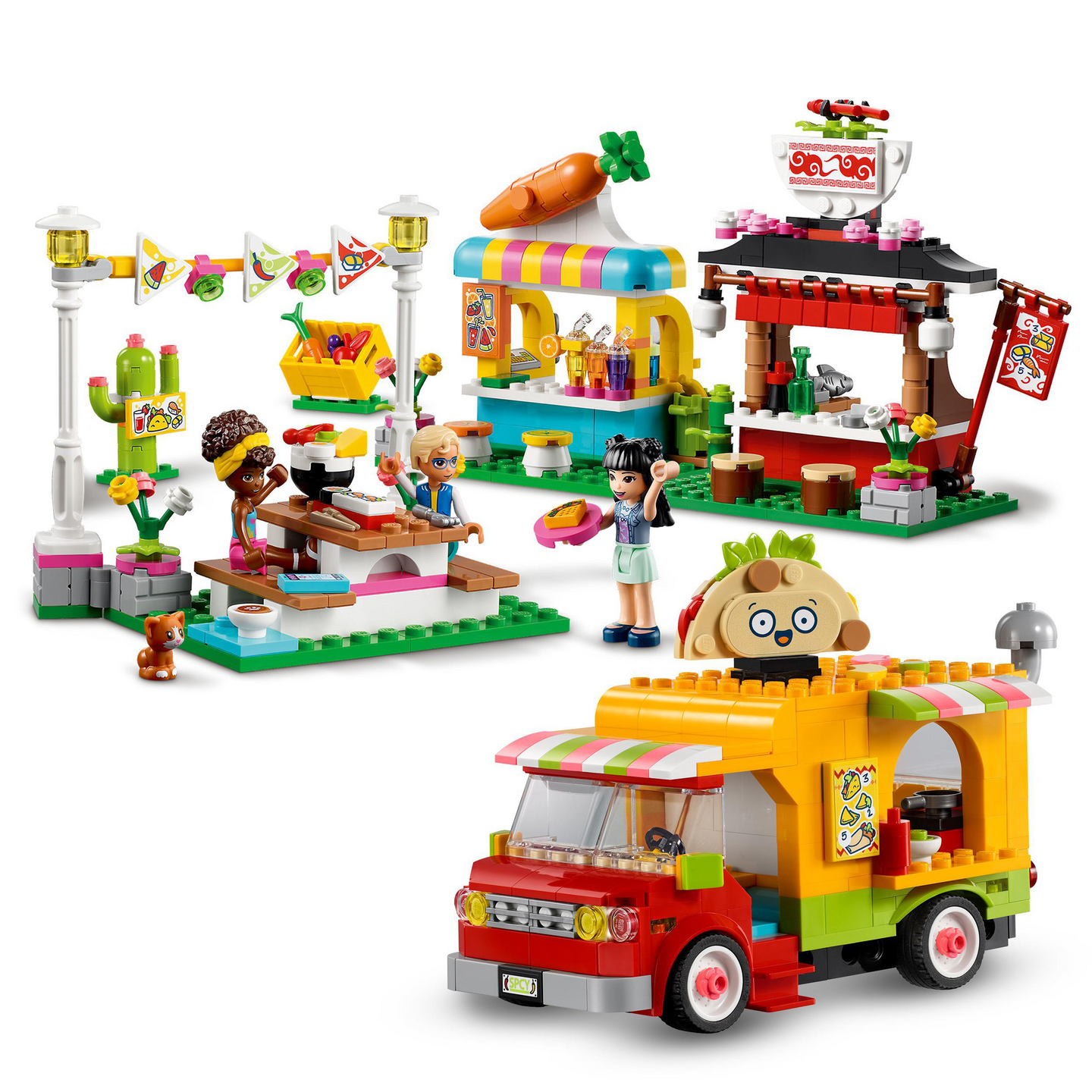 LEGO Friends 41701 Street food -tori