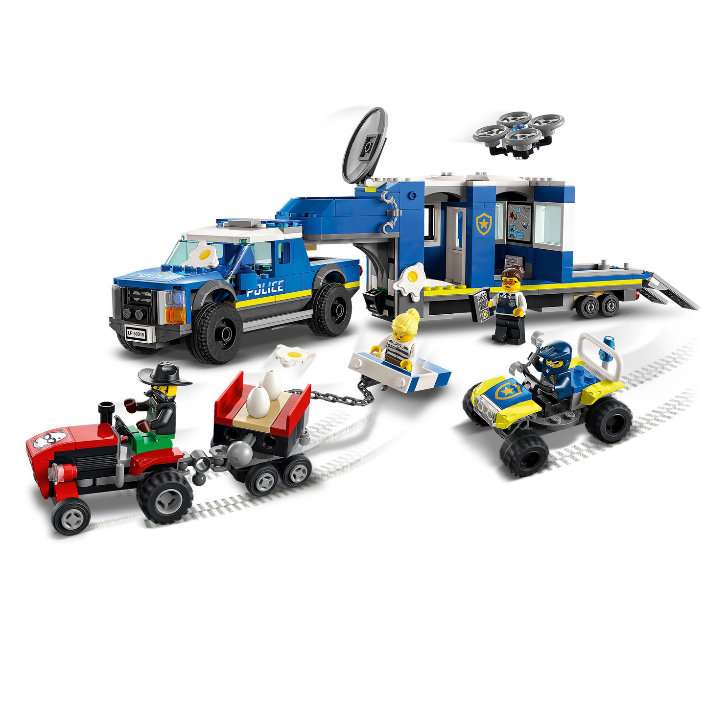 LEGO City Police 60315 Poliisin liikkuva komentokeskus