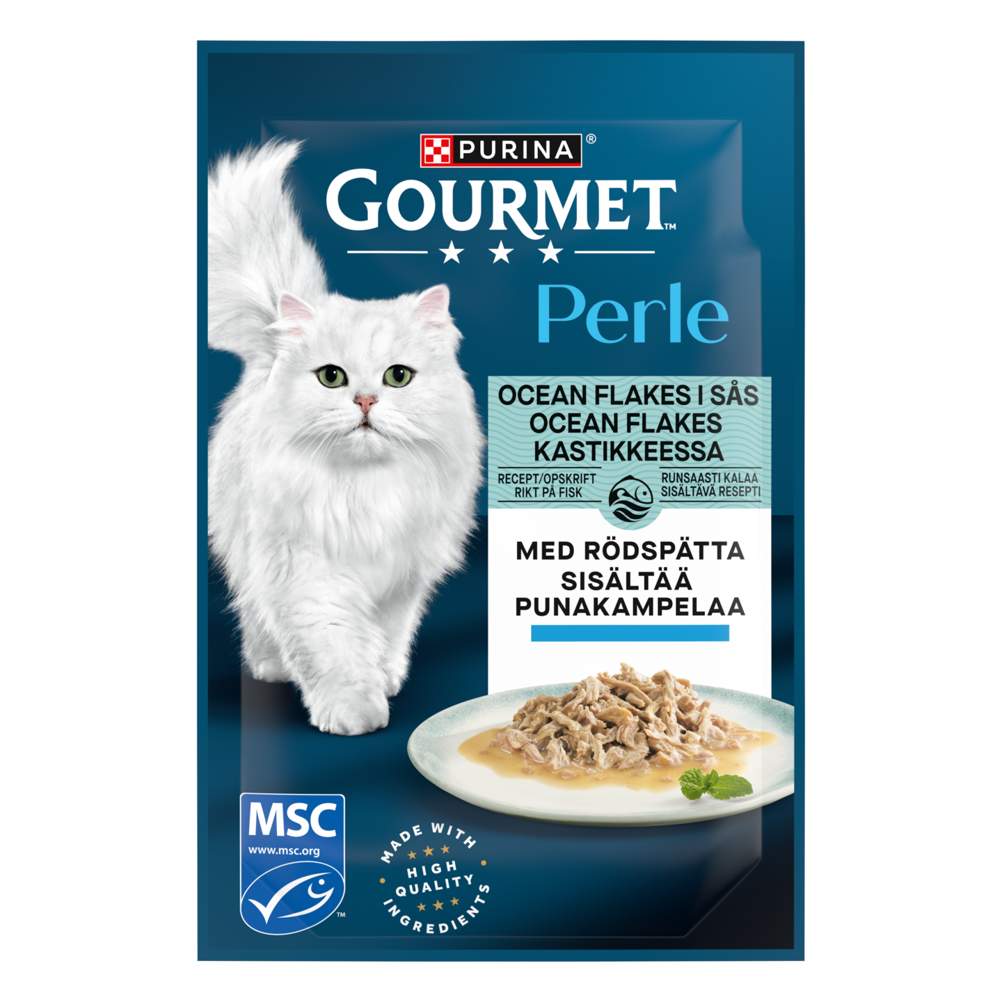 Gourmet Perle cean Flakes punakampelaa kastikkeessa 85g
