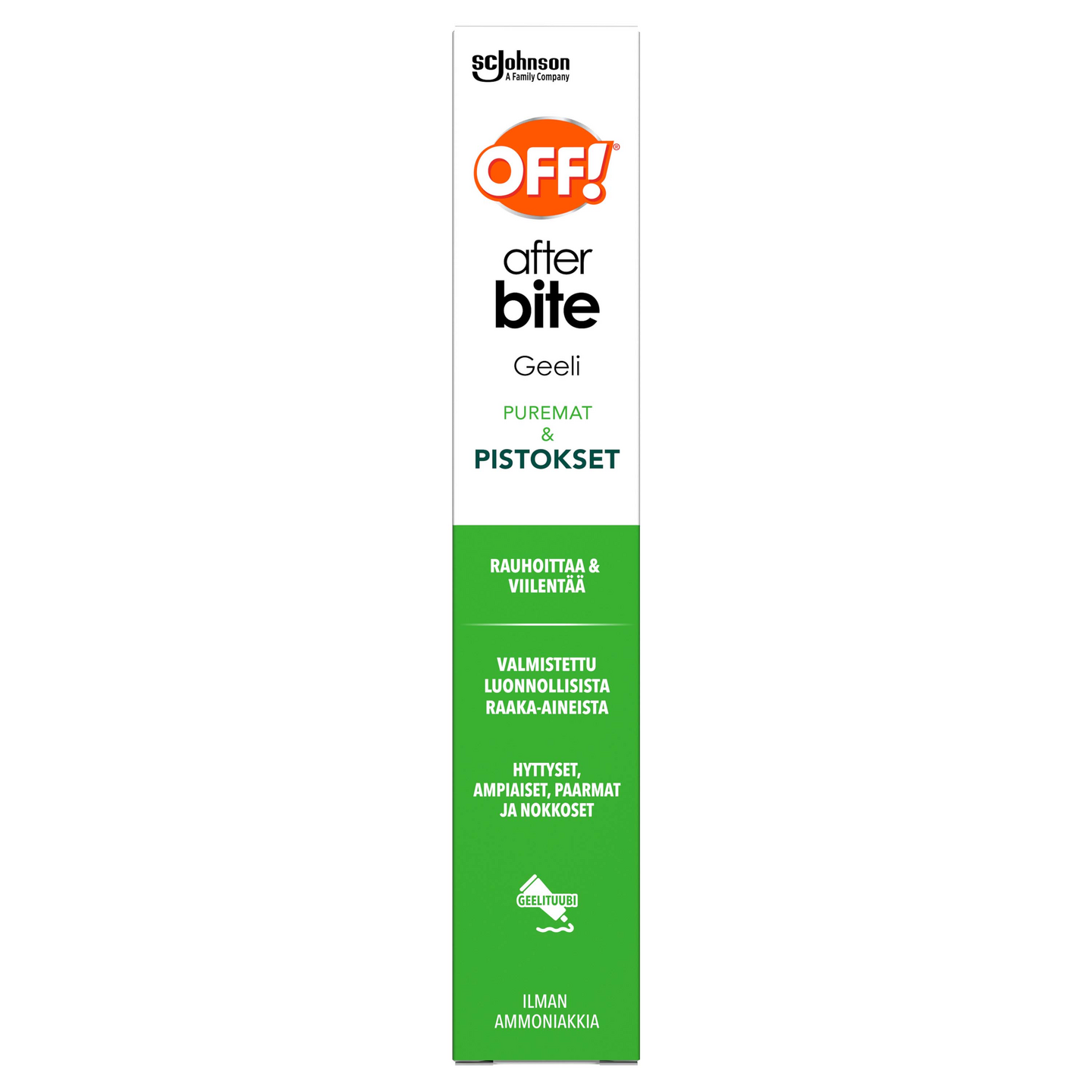 OFF! Puremat&Pistokset After bite geeli 20 ml