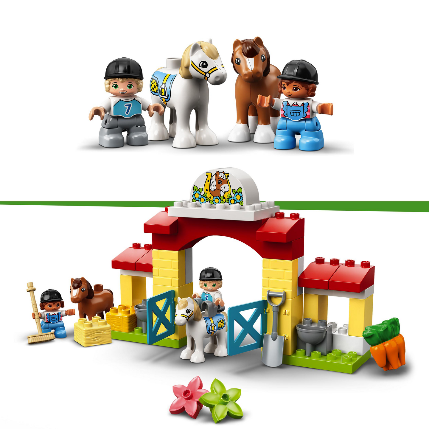 LEGO DUPLO Town 10951 Hevostalli ja hoitoponit