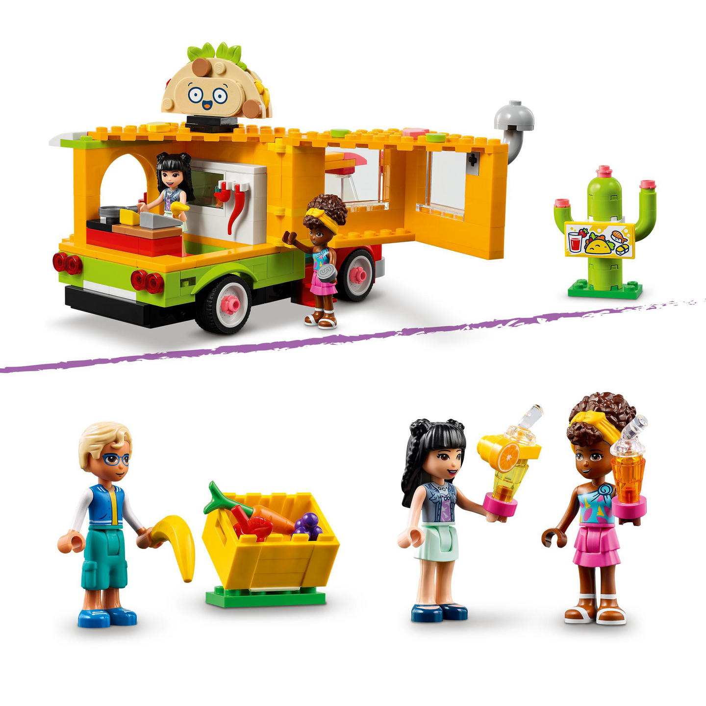 LEGO Friends 41701 Street food -tori