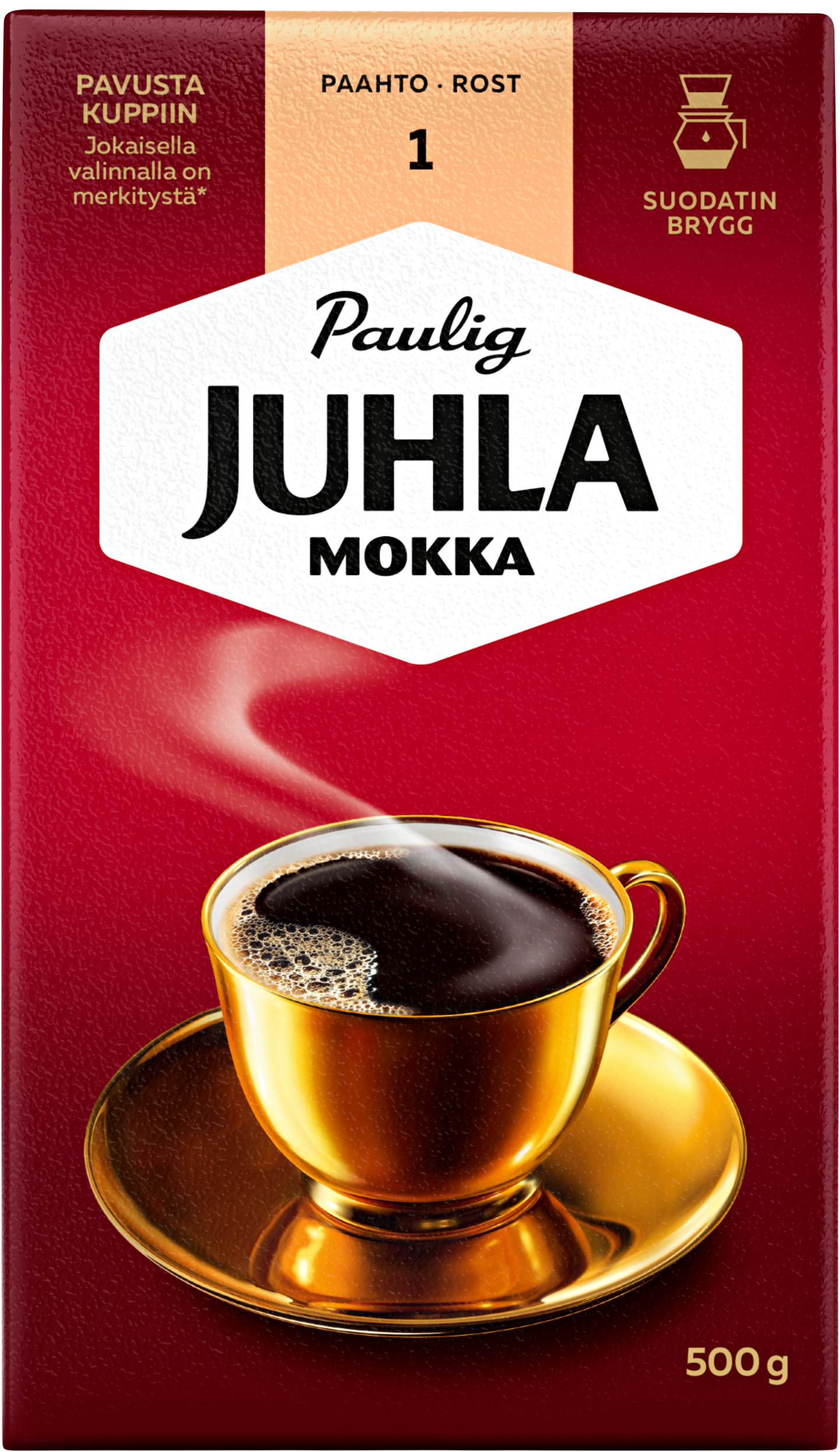 Juhla Mokka kahvi 500g suodatinjauhatus
