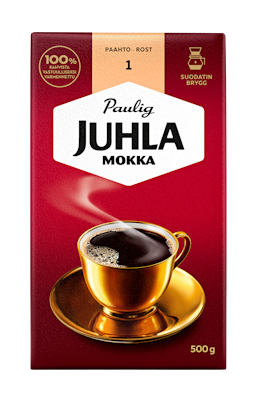 Juhla Mokka kahvi 500g suodatinjauhatus