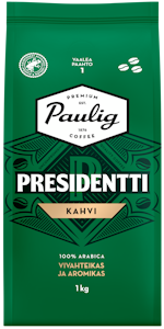 Presidentti kahvi 1kg papu