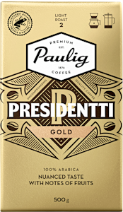 Presidentti kahvi 500g gold label hj