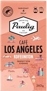 Paulig Café Los Angel kofeiiniton 260g suodatinjauhettu kahvi RFA