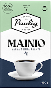 Paulig Mainio suodatinjauhettu kahvi 450g