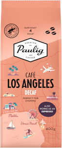 Paulig Café Los Angeles kofeiiniton kahvi kahvipapu 400g