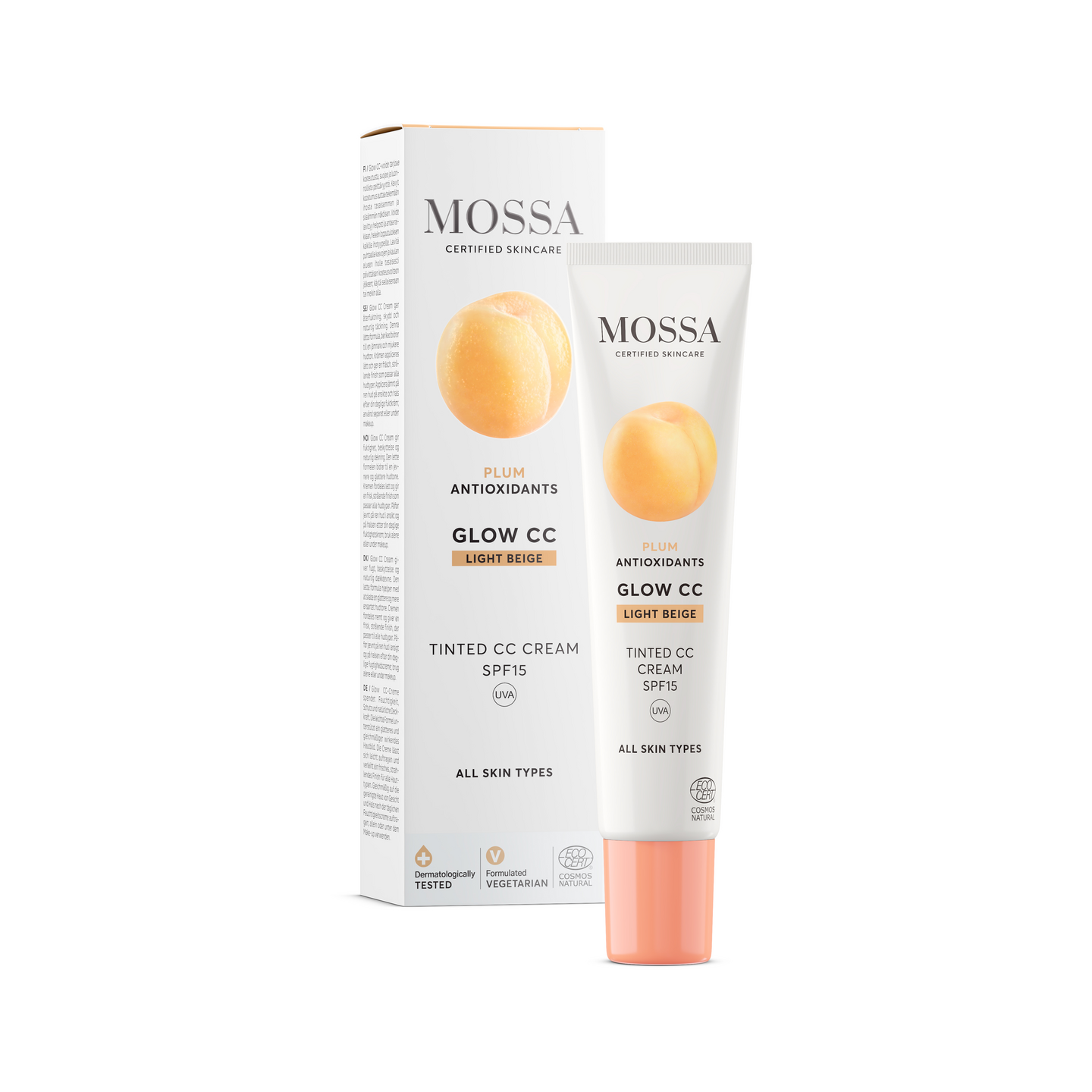 Mossa CC voide SPF15 Light Beige 40ml