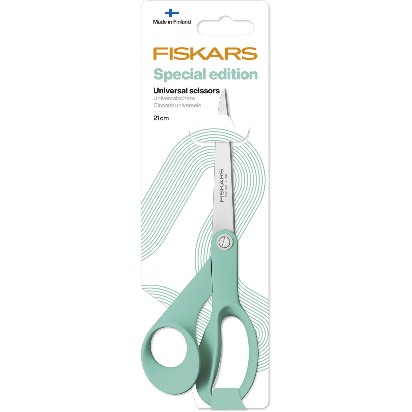 Fiskars Inspiration mint sakset 21cm Mint