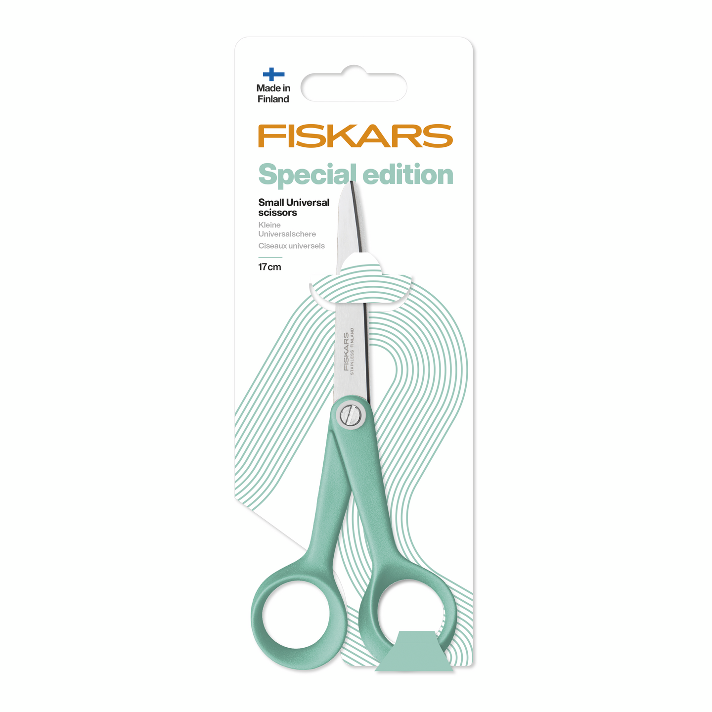 Fiskars Inspiration mint sakset 17cm