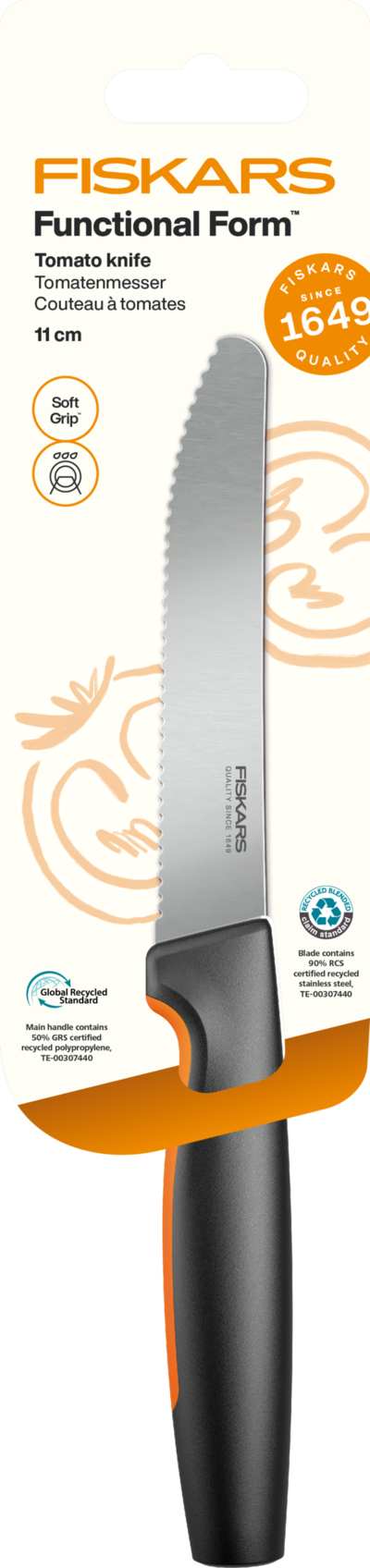 Fiskars FF tomaattiveitsi 12cm