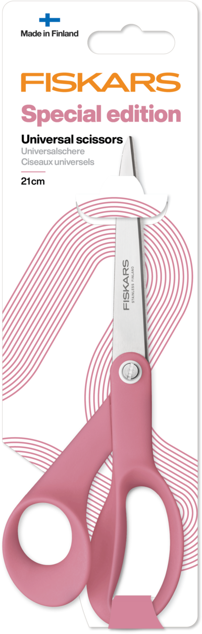 Fiskars Inspiration sakset 21cm Vintage Rose