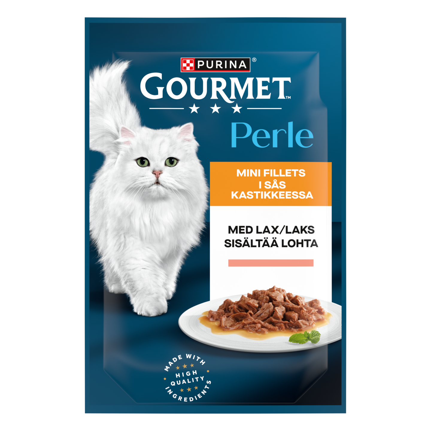 Gourmet Perle Lohta kastikkeessa 85g kissanruoka