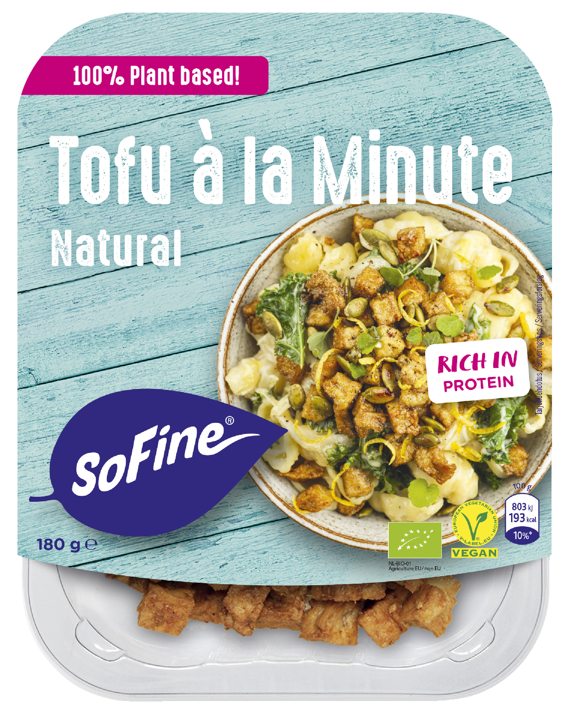 SoFine Natural marinoitu 180g