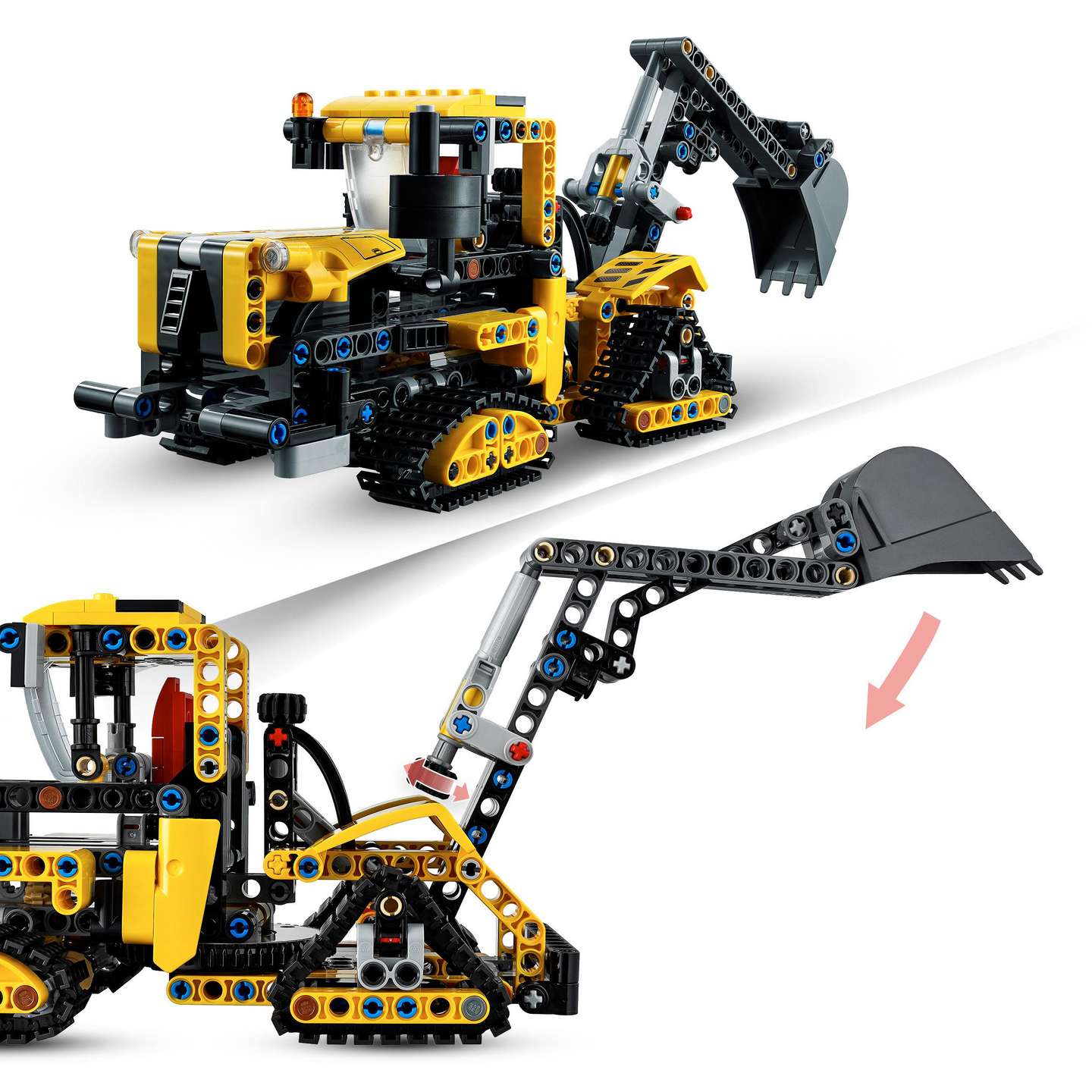 LEGO Technic 42121 Raskas kaivinkone