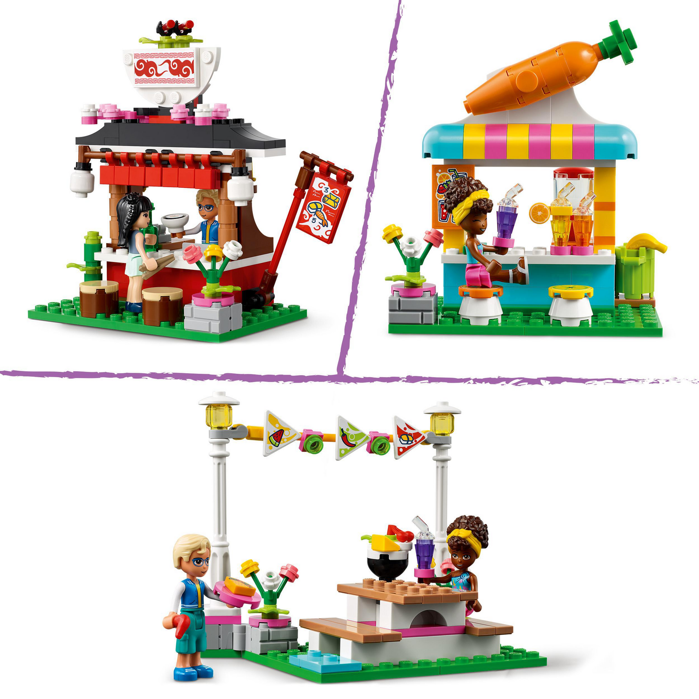 LEGO Friends 41701 Street food -tori