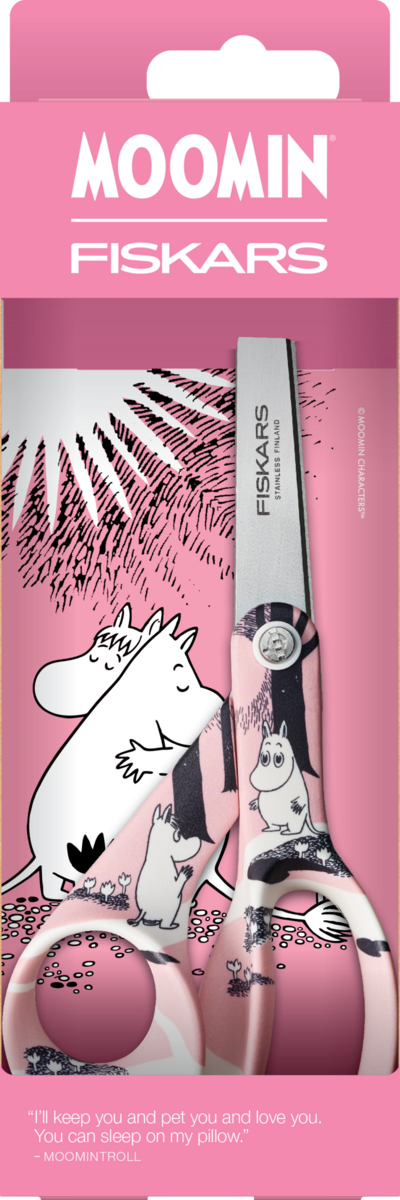 Fiskars Muumi yleissakset 21 cm Rakkaus