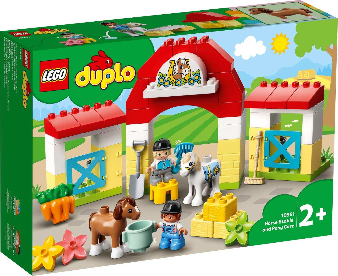 LEGO DUPLO Town 10951 Hevostalli ja hoitoponit