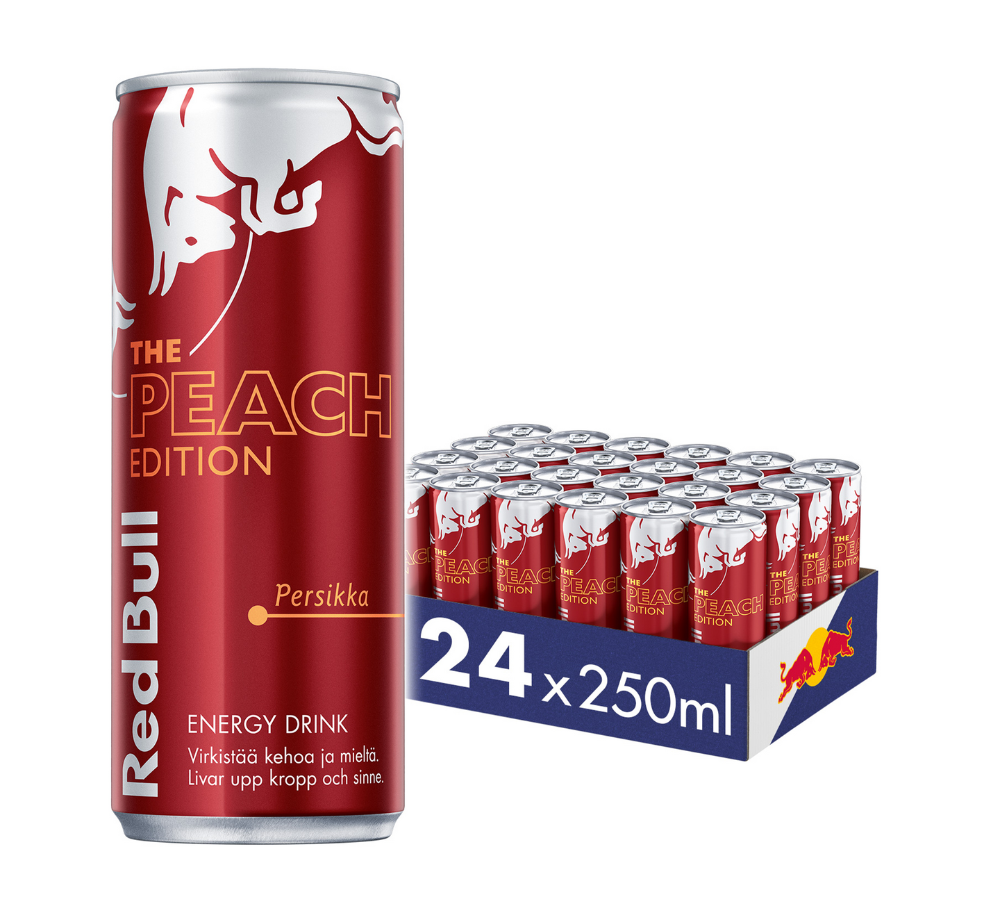 Red Bull Peach Edition energiajuoma 0,25l