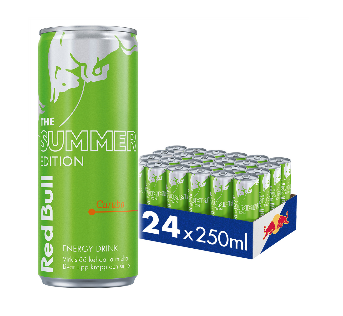 Red Bull Lime Green Edition Curuba energiajuoma 0,25l