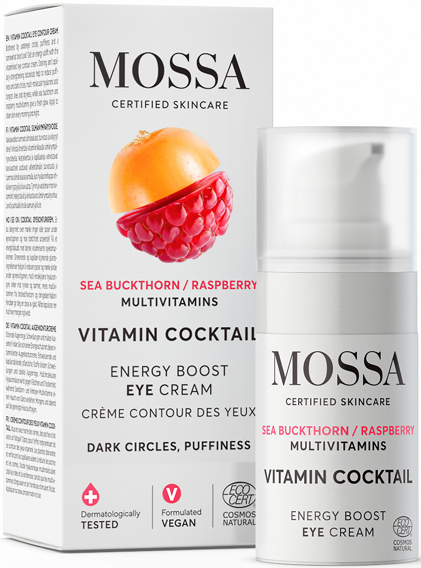 Mossa Vitamin Cocktail energisoiva silmänympärysvoide 15ml