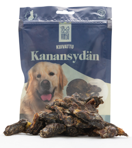 Viksu kuivattu kanansydän 100g